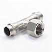 Тройник 15-1/2"-15, WAAG Heavy Inox, пресс-резьба, вн., сталь нержавеющая (артикул WG.932.I.150415~)