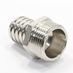 Переходник 25-1", General Fittings 2600 D9, штуцер-резьба, нар., латунь (никель) (артикул 2600D9N102500H)