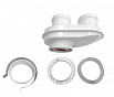 Адаптер 60/100-80, Baxi, раструб-труба, алюминий (артикул MT71413621)