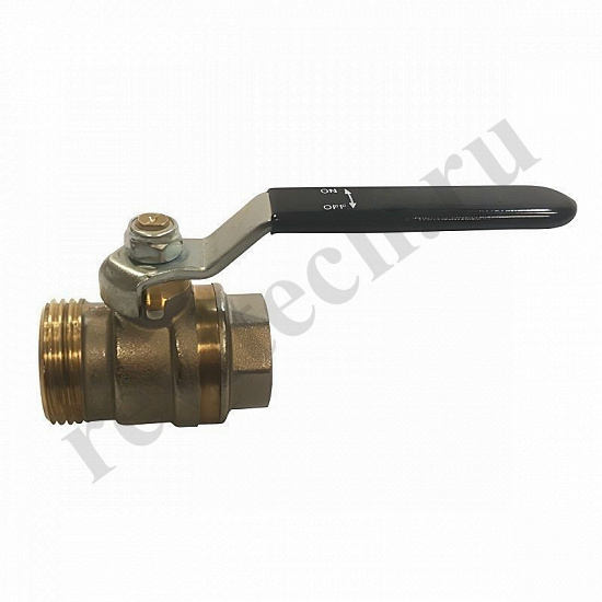 Кран шаровой резьб. 1/2", PN25, Ридан BVR-AR, латунь, вн.р.- нар.р., с рычагом (артикул 065B3088R) Кран шаровой резьб. 1/2", PN25, Ридан BVR-AR, латунь, вн.р.- нар.р., с рычагом (артикул 065B3088R)