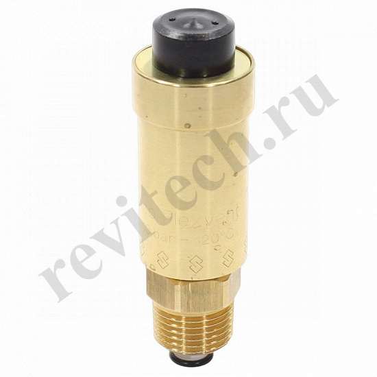Воздухоотводчик резьб. 1/2", PN10, Flamco Flexvent, латунь, отсекающий (артикул 89000)